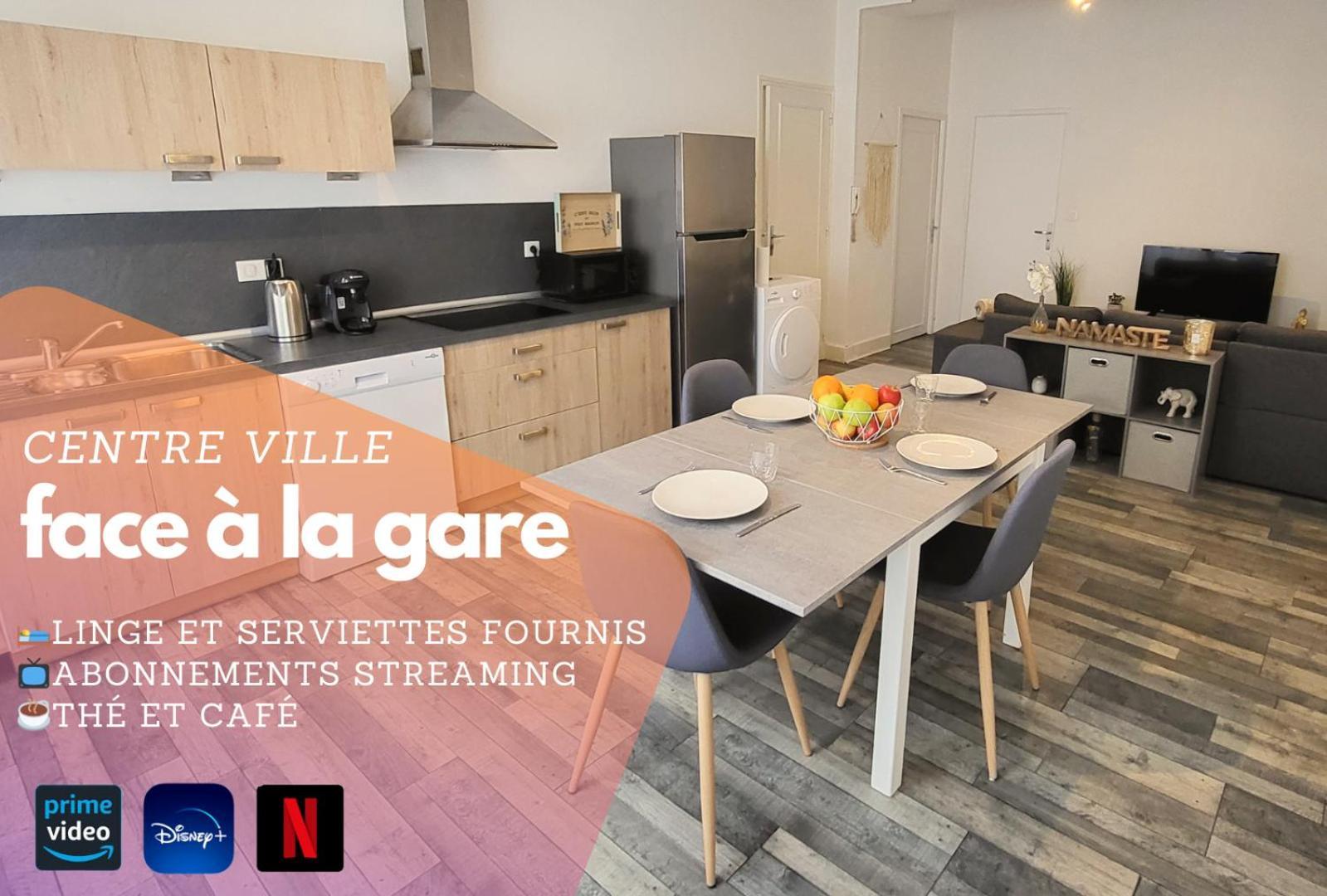 Logement Spacieux - Face A La Gare Et Centre-Ville Epinal Exterior photo
